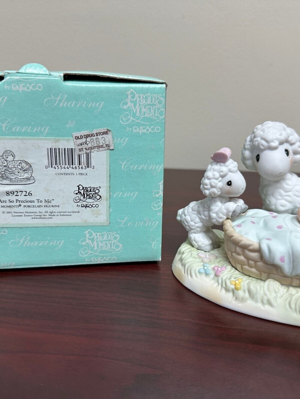 NEW IN BOX Precious Moments 2001 "Ewe Are So Precious To Me" w/Box #892726